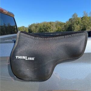 ThinLine Black Saddle Pad